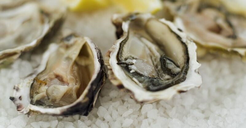 oysters increase male potency